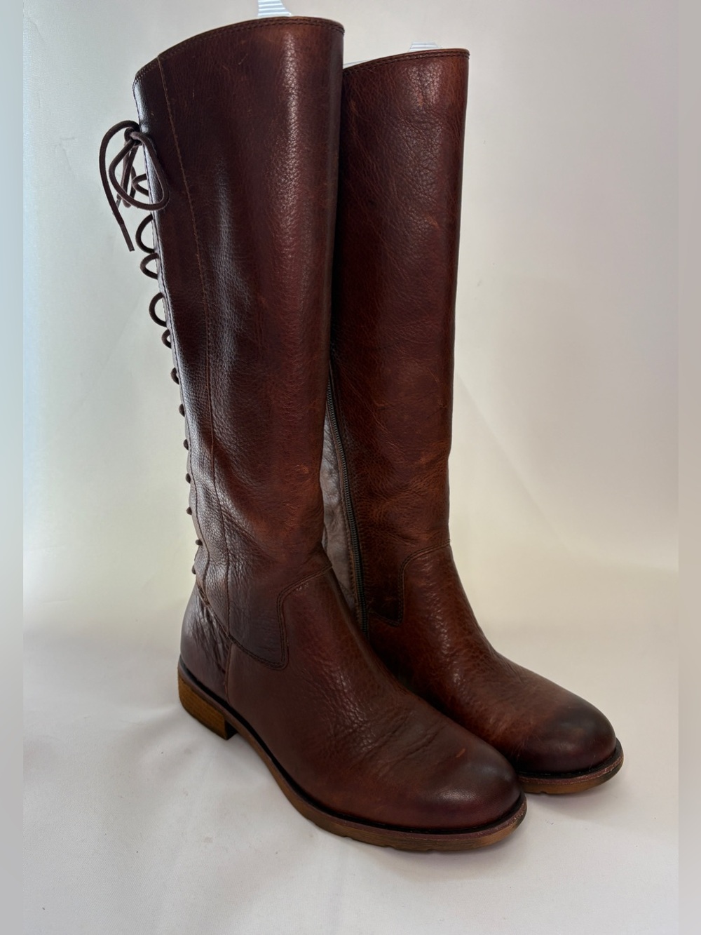 Söfft Sharnell II‎ Waterproof Leather Tall Riding Boots Whiskey Brown - Size 8.5 - Picture 1 of 10